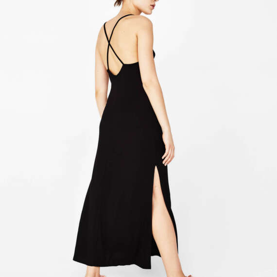 Long strappy dress